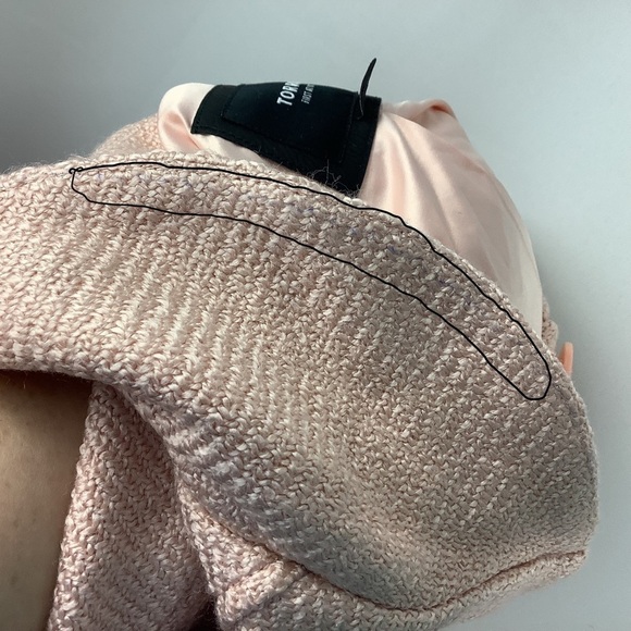 Torrid Light Pink Woolen Fit & Flare Coat **** - Picture 10 of 10
